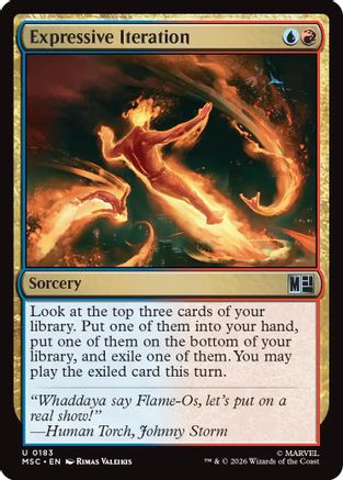 Expressive Iteration (Surge Foil) [MSC 183]  Foil