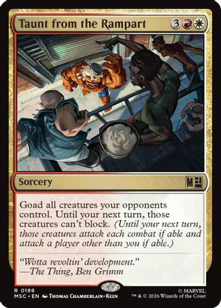 Taunt from the Rampart [MSC 188]