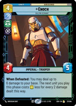 [SWU] Enoch - Solemn Servant (27/264) - Ashes of the Empire