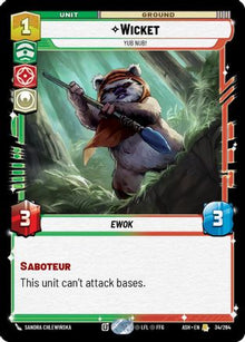 [SWU] Wicket - Yub Nub! (34/264) - Ashes of the Empire