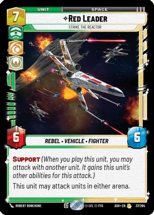 [SWU] Red Leader - Strike the Reactor (37/264) - Ashes of the Empire