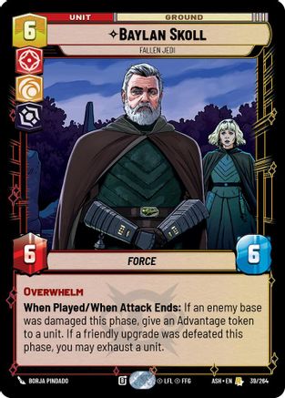 [SWU] Baylan Skoll - Fallen Jedi (39/264) - Ashes of the Empire