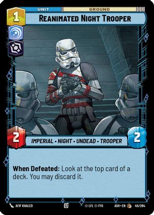 [SWU] Reanimated Night Trooper (45/264) - Ashes of the Empire