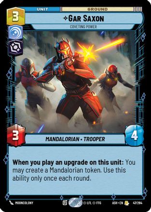 [SWU] Gar Saxon - Coveting Power (47/264) - Ashes of the Empire