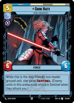 [SWU] Shin Hati - Going Somewhere? (49/264) - Ashes of the Empire