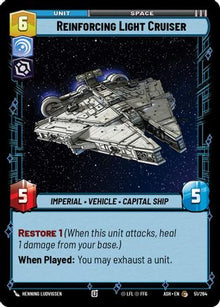 [SWU] Reinforcing Light Cruiser (51/264) - Ashes of the Empire