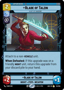 [SWU] Blade of Talzin - A Gift of Shadows (55/264) - Ashes of the Empire