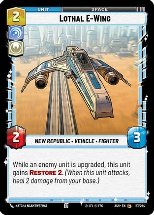[SWU] Lothal E-Wing (57/264) - Ashes of the Empire