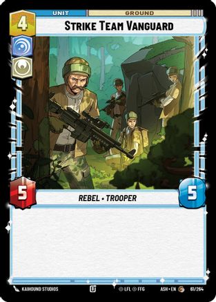 [SWU] Strike Team Vanguard (61/264) - Ashes of the Empire