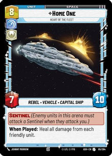 [SWU] Home One - Heart of the Fleet (65/264) - Ashes of the Empire