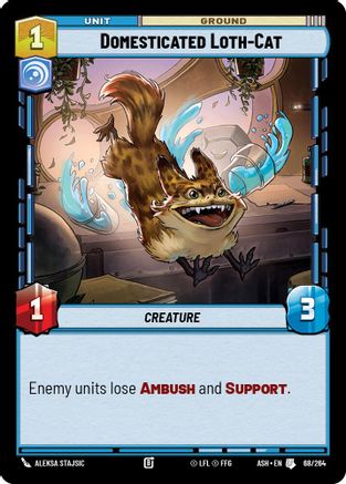 [SWU] Domesticated Loth-Cat (68/264) - Ashes of the Empire