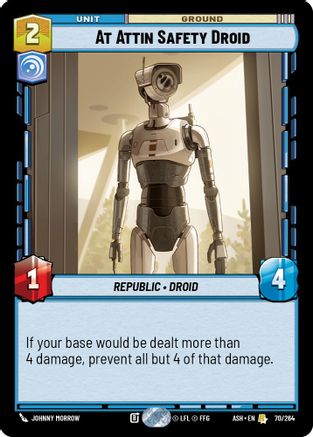 [SWU] At Attin Safety Droid (70/264) - Ashes of the Empire