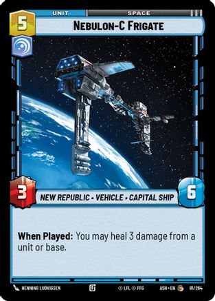 [SWU] Nebulon-C Frigate (81/264) - Ashes of the Empire