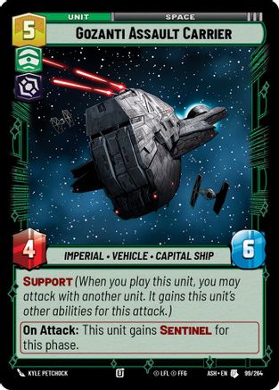 [SWU] Gozanti Assault Carrier (99/264) - Ashes of the Empire