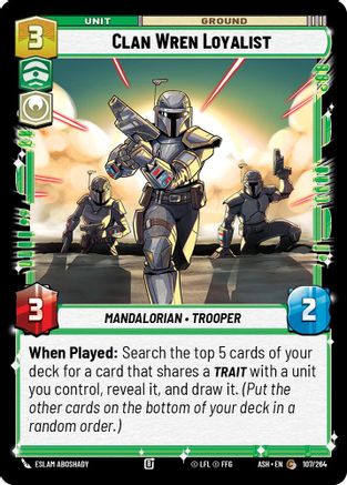 [SWU] Clan Wren Loyalist (107/264) - Ashes of the Empire