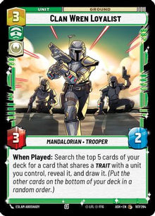 [SWU] Clan Wren Loyalist (107/264) - Ashes of the Empire