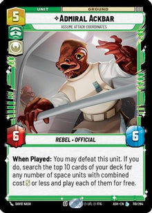 [SWU] Admiral Ackbar - Assume Attack Coordinates (110/264) - Ashes of the Empire
