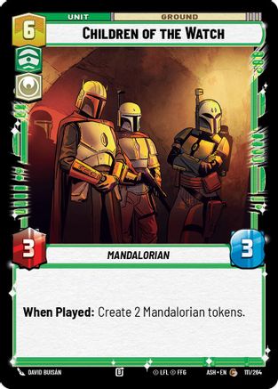[SWU] Children of the Watch (111/264) - Ashes of the Empire