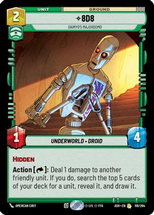 [SWU] 8D8 - Daimyo's Majordomo (118/264) - Ashes of the Empire
