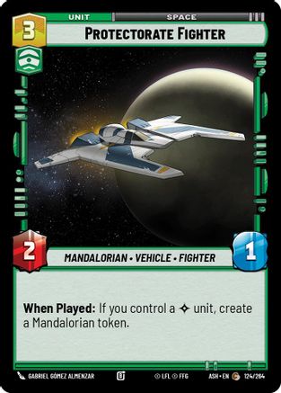 [SWU] Protectorate Fighter (124/264) - Ashes of the Empire