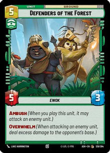 [SWU] Defenders of the Forest (129/264) - Ashes of the Empire