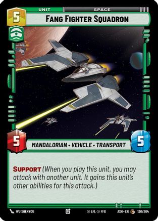 [SWU] Fang Fighter Squadron (130/264) - Ashes of the Empire