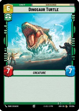 [SWU] Dinosaur Turtle (131/264) - Ashes of the Empire