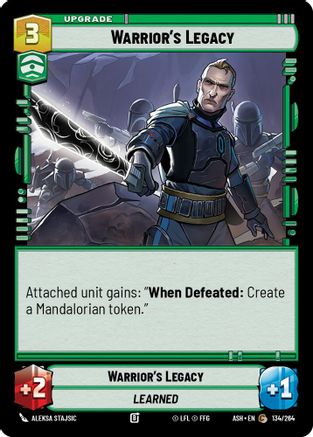 [SWU] Warrior's Legacy (134/264) - Ashes of the Empire
