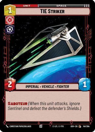 [SWU] TIE Striker (141/264) - Ashes of the Empire