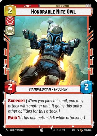 [SWU] Honorable Nite Owl (154/264) - Ashes of the Empire