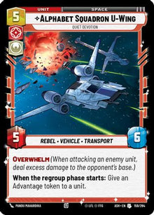 [SWU] Alphabet Squadron U-Wing - Quiet Devotion (159/264) - Ashes of the Empire