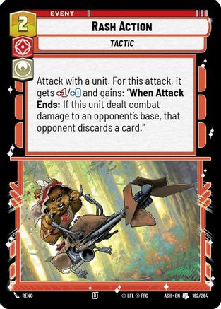[SWU] Rash Action (162/264) - Ashes of the Empire