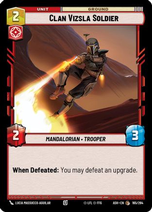 [SWU] Clan Vizsla Soldier (165/264) - Ashes of the Empire