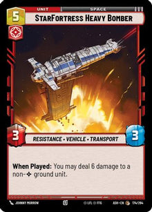 [SWU] StarFortress Heavy Bomber (174/264) - Ashes of the Empire