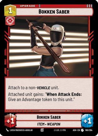 [SWU] Bokken Saber (180/264) - Ashes of the Empire