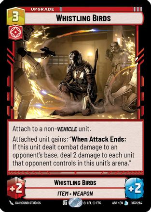 [SWU] Whistling Birds (183/264) - Ashes of the Empire
