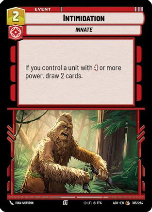 [SWU] Intimidation (185/264) - Ashes of the Empire