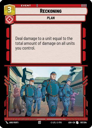 [SWU] Reckoning (187/264) - Ashes of the Empire