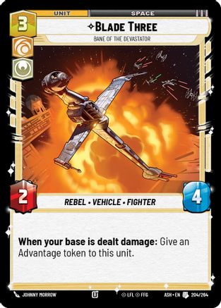 [SWU] Blade Three - Bane of the Devastator (204/264) - Ashes of the Empire
