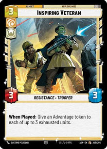 [SWU] Inspiring Veteran (205/264) - Ashes of the Empire