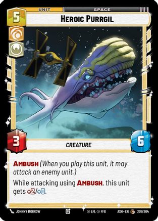 [SWU] Heroic Purrgil (207/264) - Ashes of the Empire