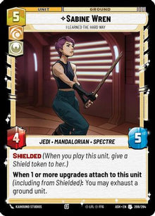 [SWU] Sabine Wren - I Learned the Hard Way (208/264) - Ashes of the Empire