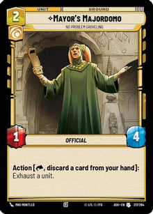 [SWU] Mayor's Majordomo - No Problem Groveling (217/264) - Ashes of the Empire