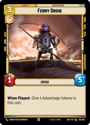 [SWU] Ferry Droid (218/264) - Ashes of the Empire