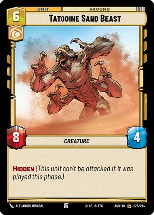 [SWU] Tatooine Sand Beast (225/264) - Ashes of the Empire