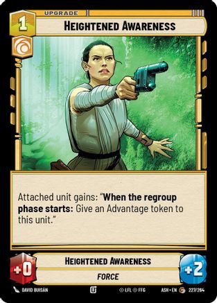 [SWU] Heightened Awareness (227/264) - Ashes of the Empire