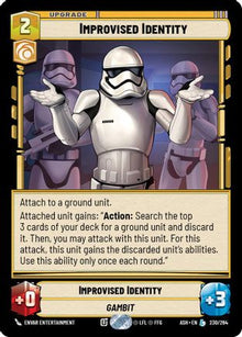 [SWU] Improvised Identity (230/264) - Ashes of the Empire