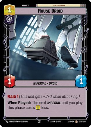 [SWU] Mouse Droid (237/264) - Ashes of the Empire