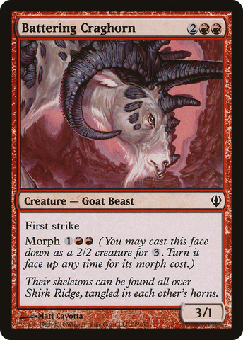 {C} Battering Craghorn [Archenemy][ARC 030]