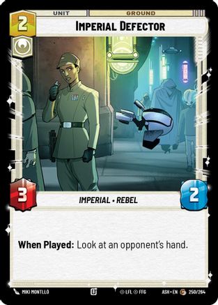 [SWU] Imperial Defector (250/264) - Ashes of the Empire